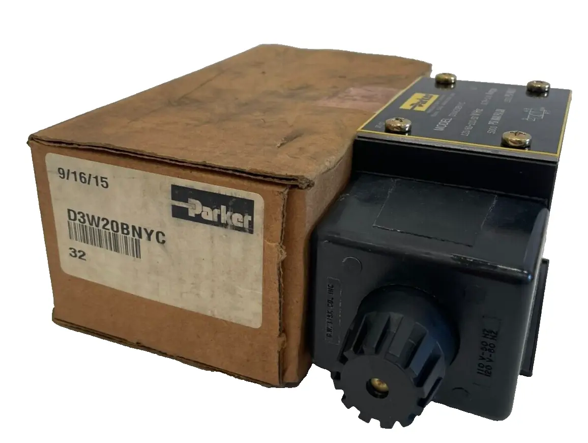 NEW PARKER D3W20BNYC DIRECT CONTROL SOLENOID VALVE 120/60-110/50V/HZ 0.79-0.93 A
