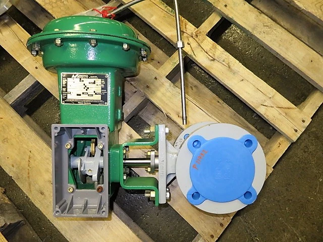 Fisher 3" V150 V-Ball Control Valve , material WCB/316
