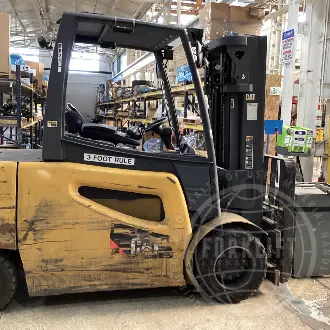 Used 2018 CATERPILLAR 2EP10000 4-Wheel Sit down Electric Counterbalance Forklifts Illinois US | Forklift Exchange #1337618