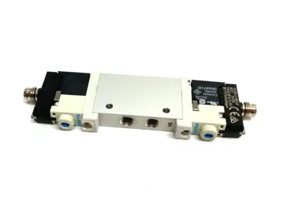 USED FESTO SOLENOID VALVE 2X3/2-WAY, MONOSTABLE 574356