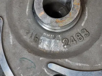 5-Vane Impeller 316SS, Size 4x6-14, 61187-2