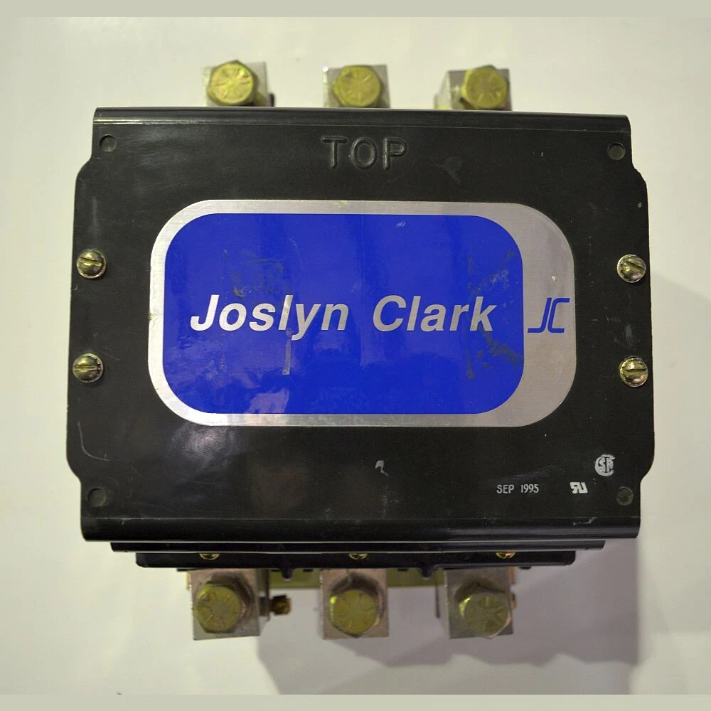 Joslyn Clark DC Drive Contactor With 480 VAC Coil