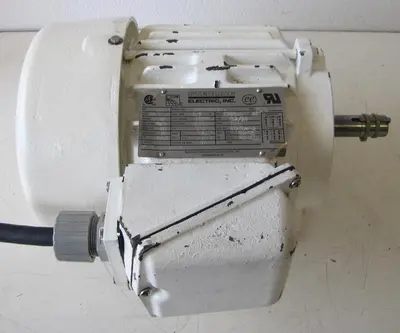 Sterling 2 HP Electric Motor 1730 RPM 230/460V 3 Phase 145T 7/8" Dia. Shaft