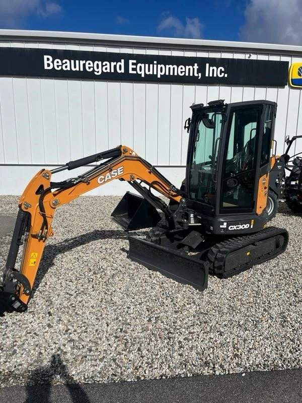 New | in-Stock 2025 CASE CX30D Crawler Excavators - Mini Maine US | Beauregard Equipment #1511226