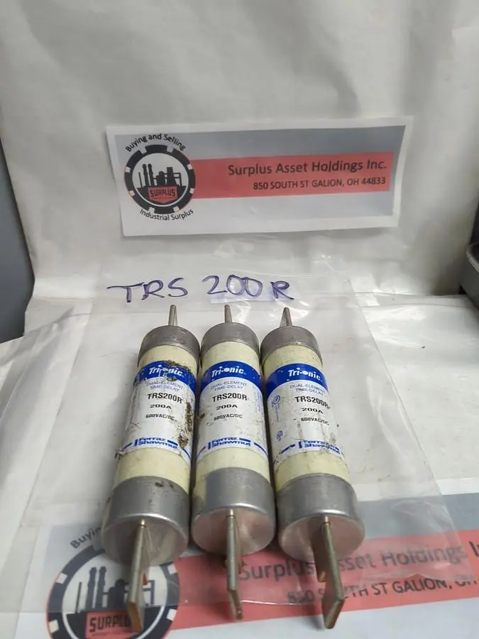 Used FERRAZ SHAWMUT TRS200R Miscellaneous Equipment (Electrical & Power) | Surplus Asset Holdings #1196103