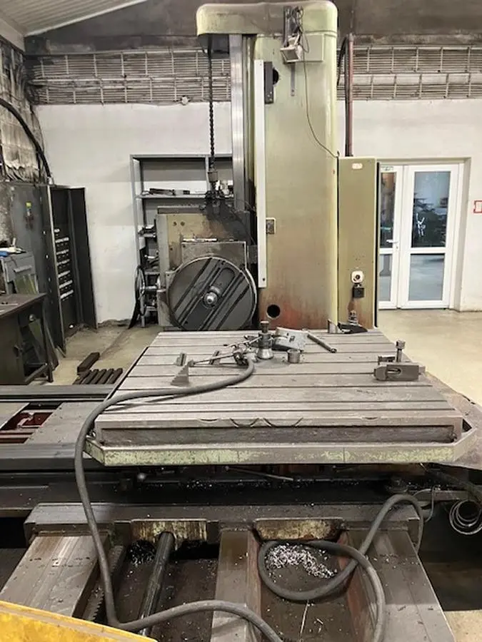 Used 1972 TOS W 100 Horizontal Table Type Boring Mills CZ | Amaron s.r.o. #1056583