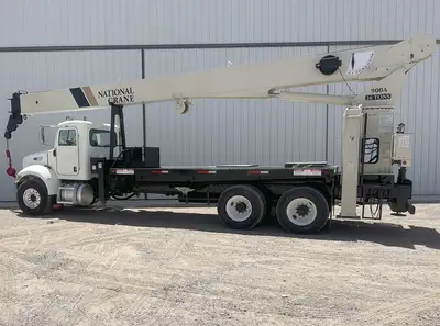 Peterbilt 335 Truck with National Crane 900A Crane