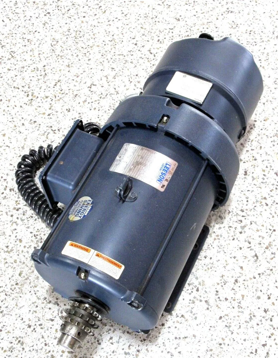 USED LEESON G140603.00 MOTOR 7.5HP 208-230/460V 1760RPM C213T17FB11B