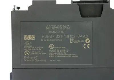 USED SIEMENS 6ES7 321-1BH02-0AA0