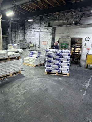 Installation of 2No 3000 LT Loading Hopper assemblies.