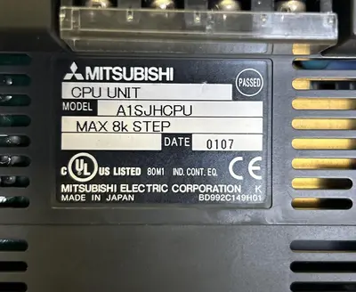 Used MITSUBISHI A1SJHCPU Industrial Controls Ohio US | Surplus Asset Holdings #1243694