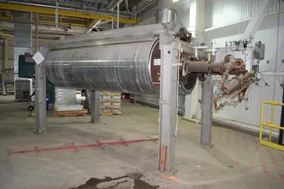 Dryer, Drum, Double, 42" x 120", Chrome, Buffalo Technologies, 160 PSI #D745511