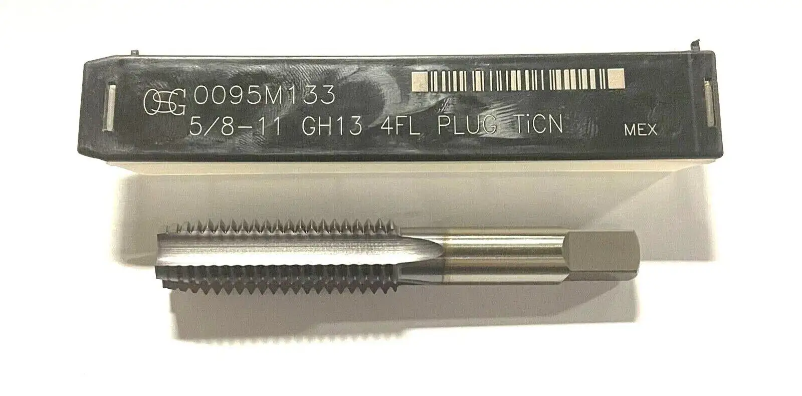 OSG 5/8-11NC Hand Tap HSE 4 Flute Plug Tap GH13 TiCN Coating