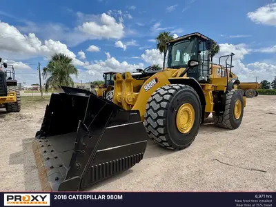 Used 2018 CATERPILLAR 980M Wheel Loaders Texas US | Proxy Equipment #1378249