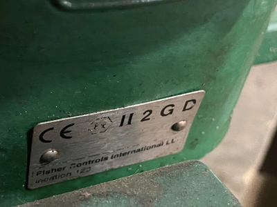 Fisher 3" V300  V-Ball Control Valve