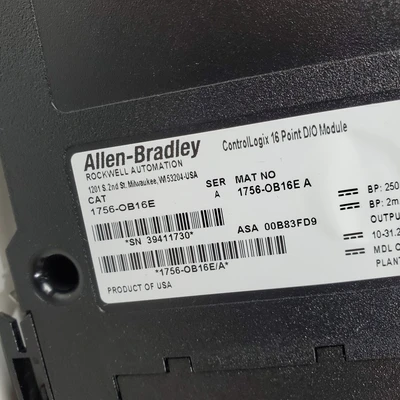 Used Allen-Bradley 1756-OB16E/A Misc Industrial Equipment California US | American Industrial Supply Co. #1377166