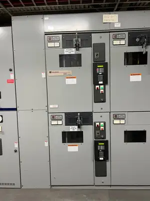 MV Double-Ended Unit Substation - 2 x 2000/3000kVA, 13.8kV Transformers w/ 4160V Ampgard Switchgear
