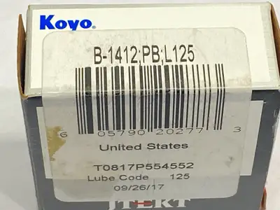 New | in-Stock Koyo Drawn Cup Needle Roller Bearing 7/8" Bore 1-1/8" OD Parts Michigan US | Maverick Industrial Sales #1393750