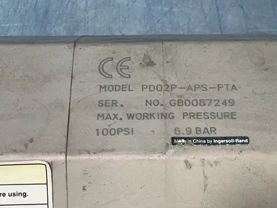 Used INGERSOLL RAND PD02PAPSPTA Pumps Ohio US | HGR 24 #1285591