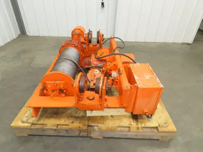 Saturn Engineering 1 1/2 Ton Electric Cable Hoist 25' Lift 20 FPM Trolley 460 V