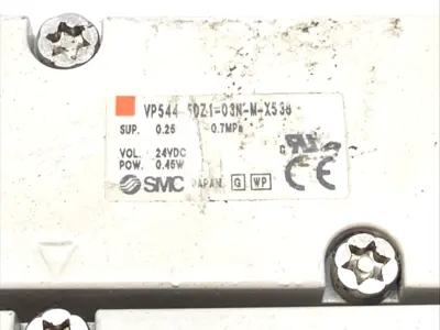 Used SMC Dual Solenoid Valve w/ Omron Limit Switches Solenoid Valves Michigan US | Maverick Industrial Sales #1414275