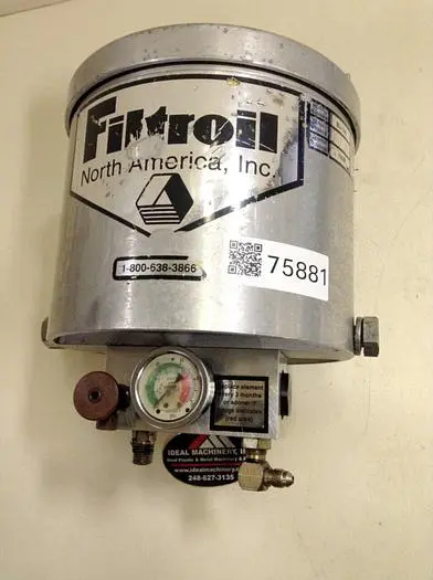 Used FILTROIL BU-100 Filters | Ideal Machinery #625745