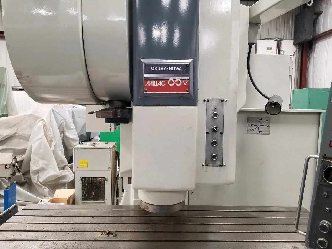 OKUMA & HOWA MILLAC 65V VERTICAL MACHINING 			CENTER