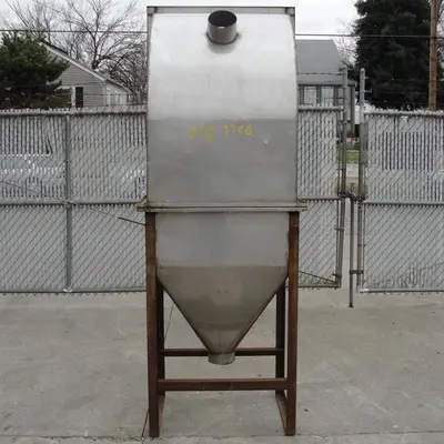 SPC7206  Material Handling Equipment bag dump station, 7 cu ft Stainless Steel