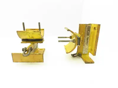 Aero-Motive Pow-R-Belt 0674020 Festoon Flat Cable Carrier I-Beam Hanger Lot of 2
