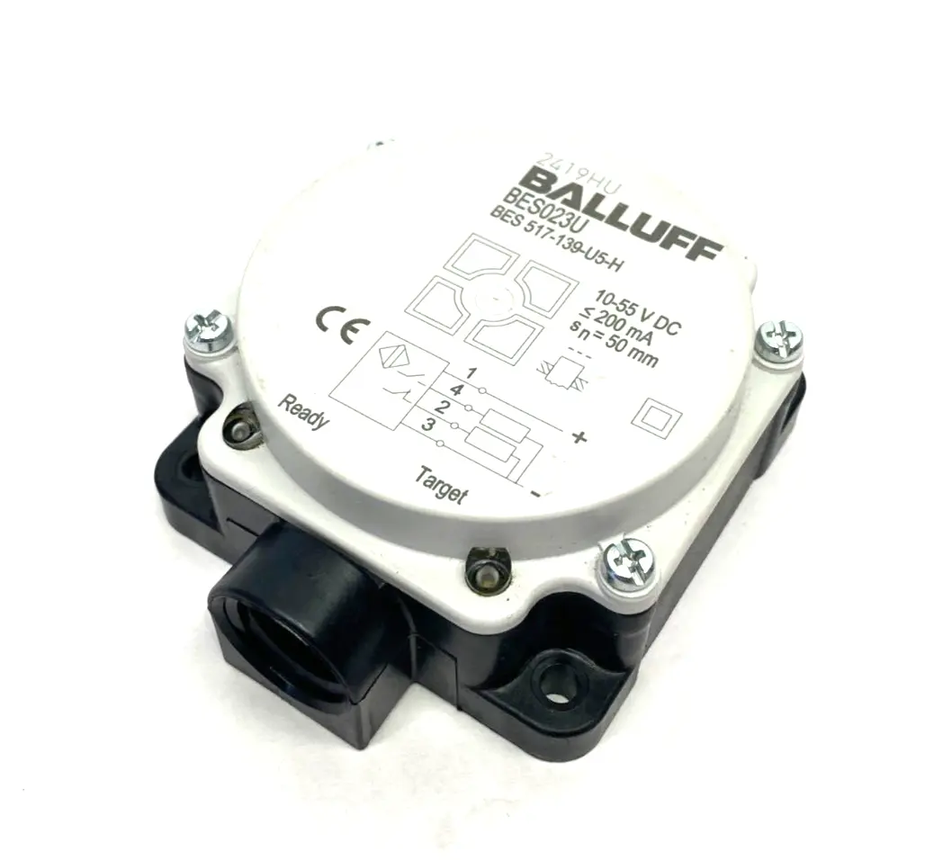 BES 517-139-U5-H, BES023U | Balluff BES023U Square Inductive Proximity Sensor 80mm Height BES 517-139-U5-H - Used