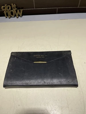 Vintage Newton Mfg Co Iowa Pen Advertising Sales Sample Sales Builder Binder