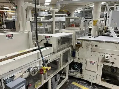 VTP VALLEY TISSUE PACKAGING MODEL 8450 SINGLE ROLL TISSUE WRAPPER