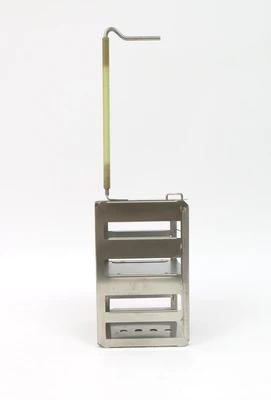 USED Stainless Cryogenic Freezer Inventory Rack