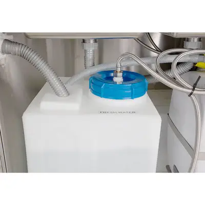76-0018 Single Basin Self Contained Stainless Steel Sink