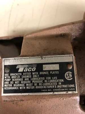NEW Taco Inc 1610B3E1