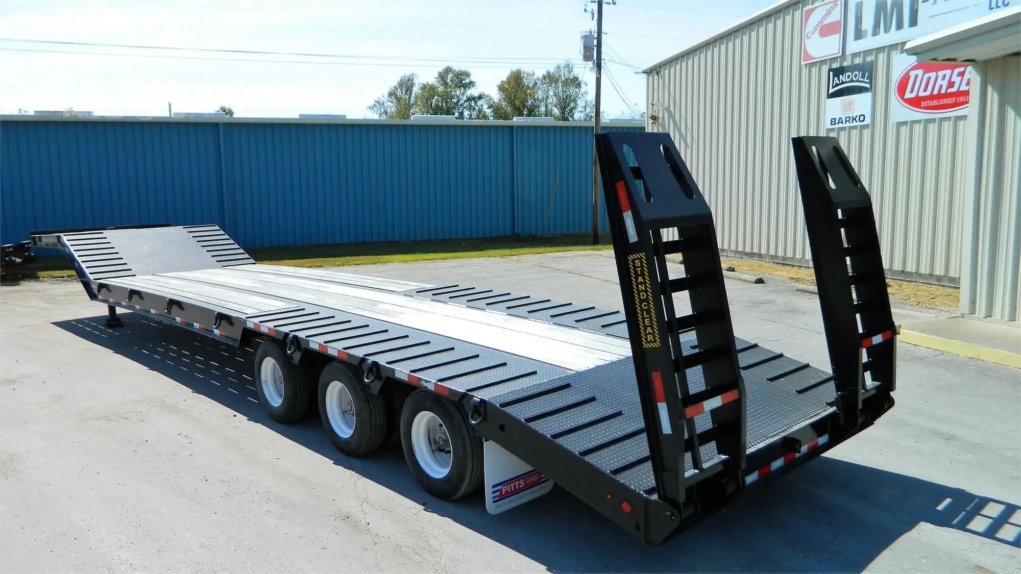 New | in-Stock 2027 PITTS LB51-33CS Lowboy Trailers Tennessee US | LMI Tennessee LLC #1505087