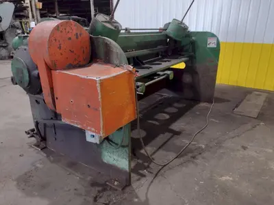 10' X 1/4" CINCINNATI MODEL #1810 MECHANICAL POWER SQUARING SHEAR: STOCK #19012