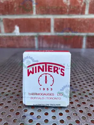 NEW WINTERS PREMIUM Q823 LIQUID FILLED PRESSURE GAUGE 2.5" X 1/4", 0-60 PSI
