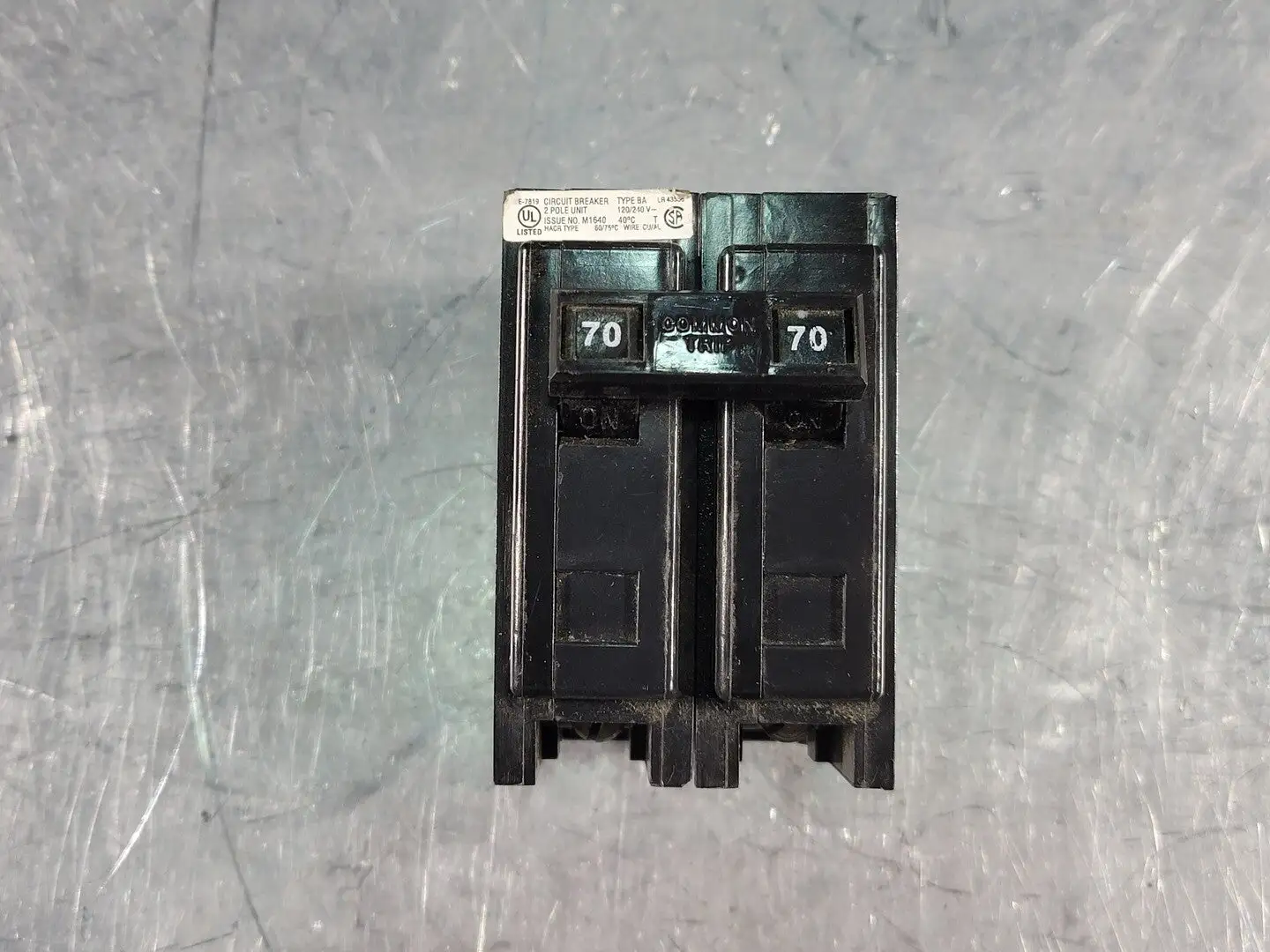 USED CUTLER-HAMMER BA270