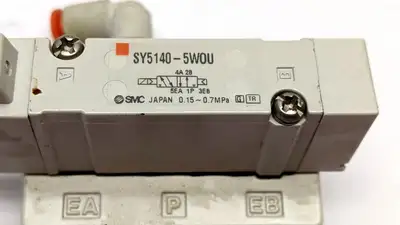 Used SMC SY5140-5WOU Solenoid Valves Michigan US | Maverick Industrial Sales #1401542