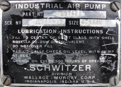 USED SCHWITZER 4.5X6V
