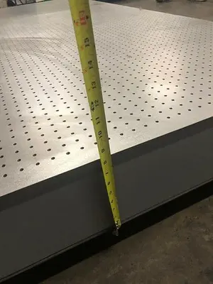NEWPORT TECHNICAL SERIES LABORATORY TABLE TOP WITH ISOLATION LEGS