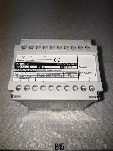 Used KNICK 8820-A1-63 PLC Input & Output Indiana US | J&J Industrial Supply #532922