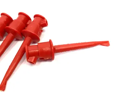 New | in-Stock Pomona Minigrabber® Test Clip For Max. .144" Wire Dia LOT OF 5 Oscilloscope Accessories Michigan US | Maverick Industrial Sales #1496137
