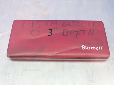 Used STARRETT 443 Micrometers Ohio US | HGR 24 #1249350