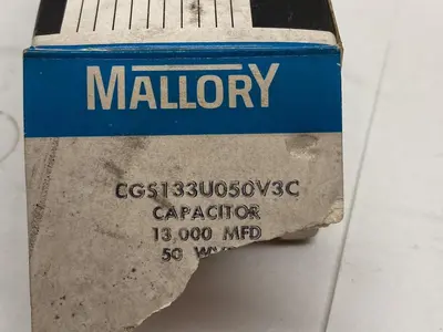 New | in-Stock MALLORY CGS133U050V3C Miscellaneous Equipment (Electrical & Power) | Surplus Asset Holdings #1200513