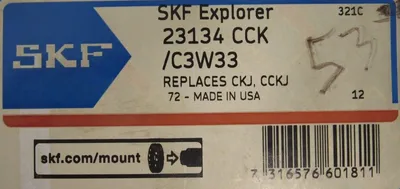 NEW SKF 23134 CCK/C3W33 SPHERICAL ROLLER BEARING 23134CCKC3W33