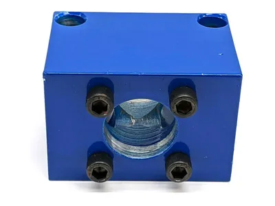 USED FLEX-CABLE CLAMPING MOUNTING BLOCK