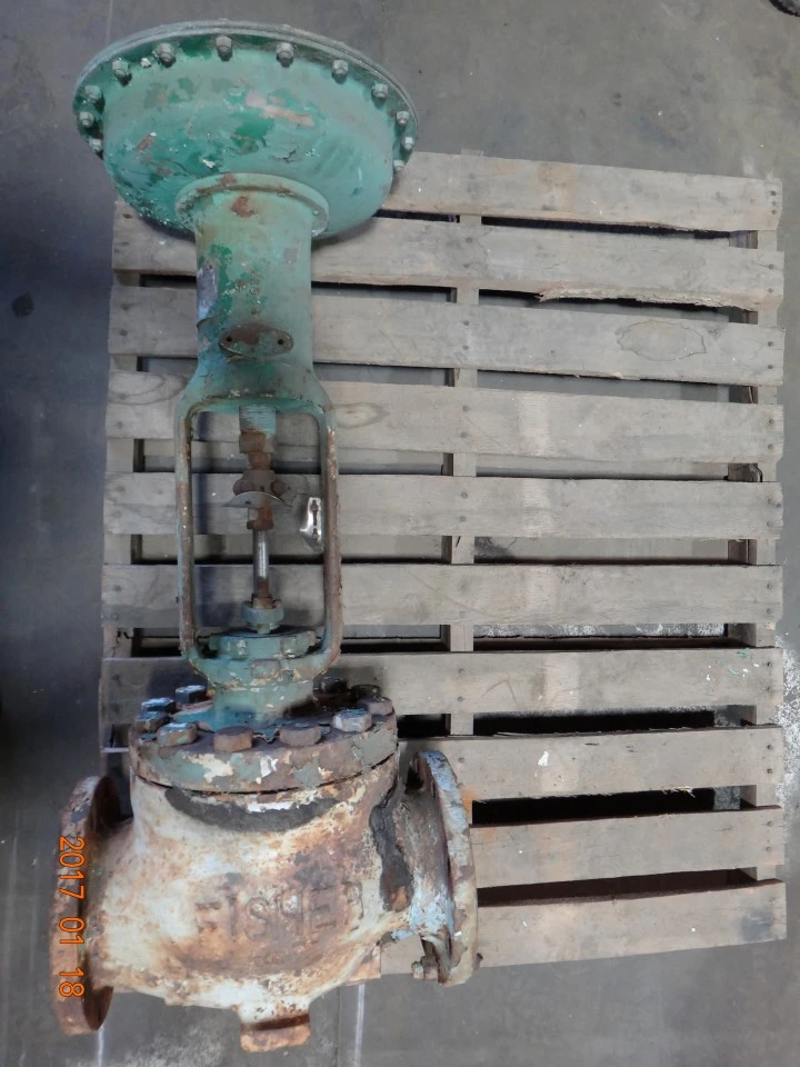 Fisher 6", Class 125, Iron Control Valve