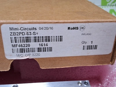 MINI-CIRCUITS ZB2PD-63-S+ POWER SPLITTER